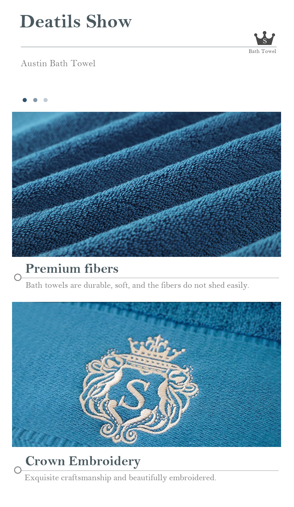 100_ Premium Cotton Bath Towel-7